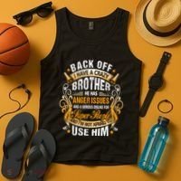 Back Off I Have A Crazy Sister Tank Top thumb 4
