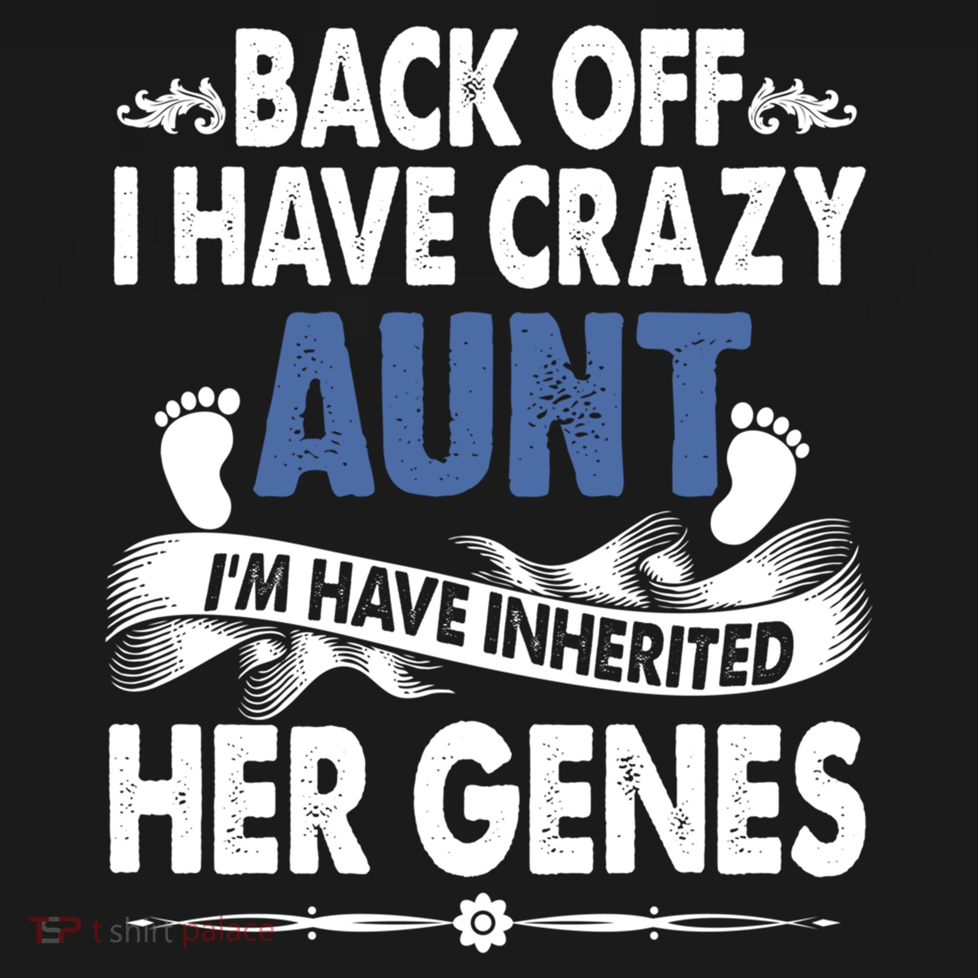 Back Off I Have A Crazy Aunt Niece Retro Aunt Gift Women's Hoodie