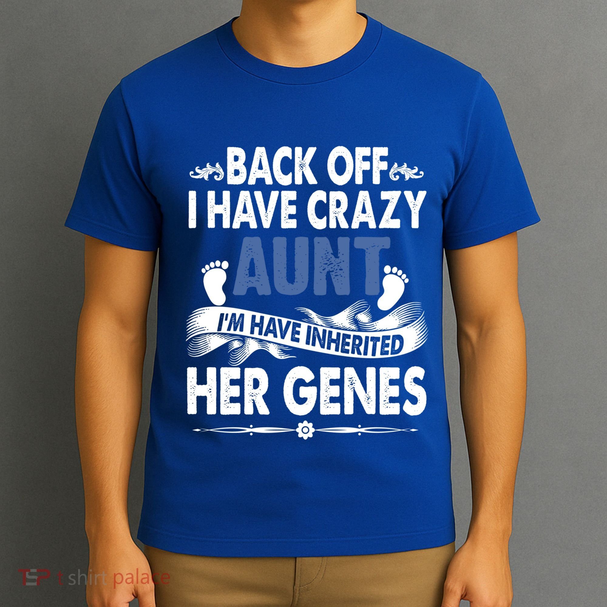 Back Off I Have A Crazy Aunt Niece Retro Aunt Gift T-Shirt