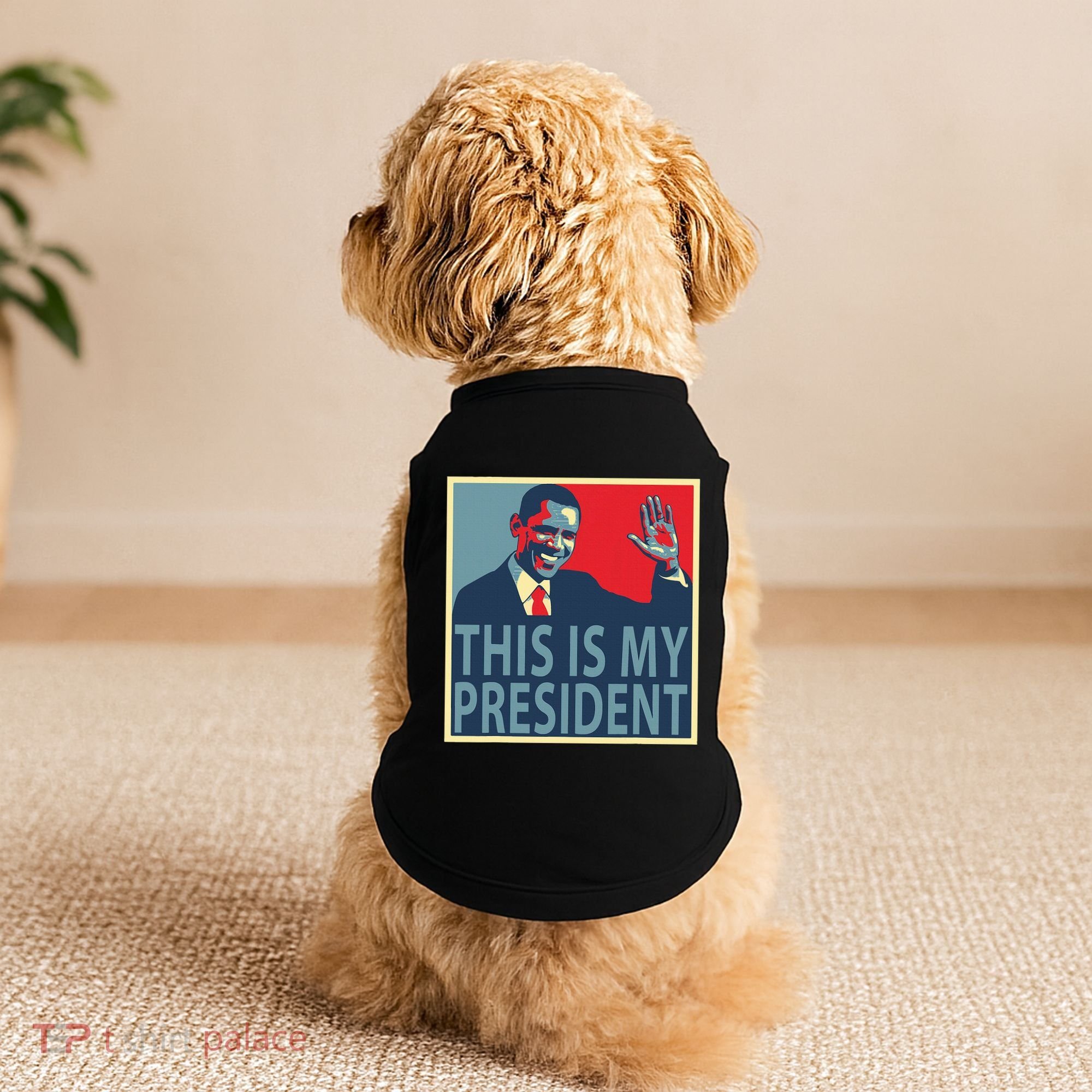 Barack Obama Is My President Doggie Tank