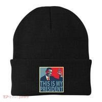 Barack Obama Is My President Beanie thumb 0