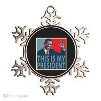 Barack Obama Is My President Ornament thumb 0