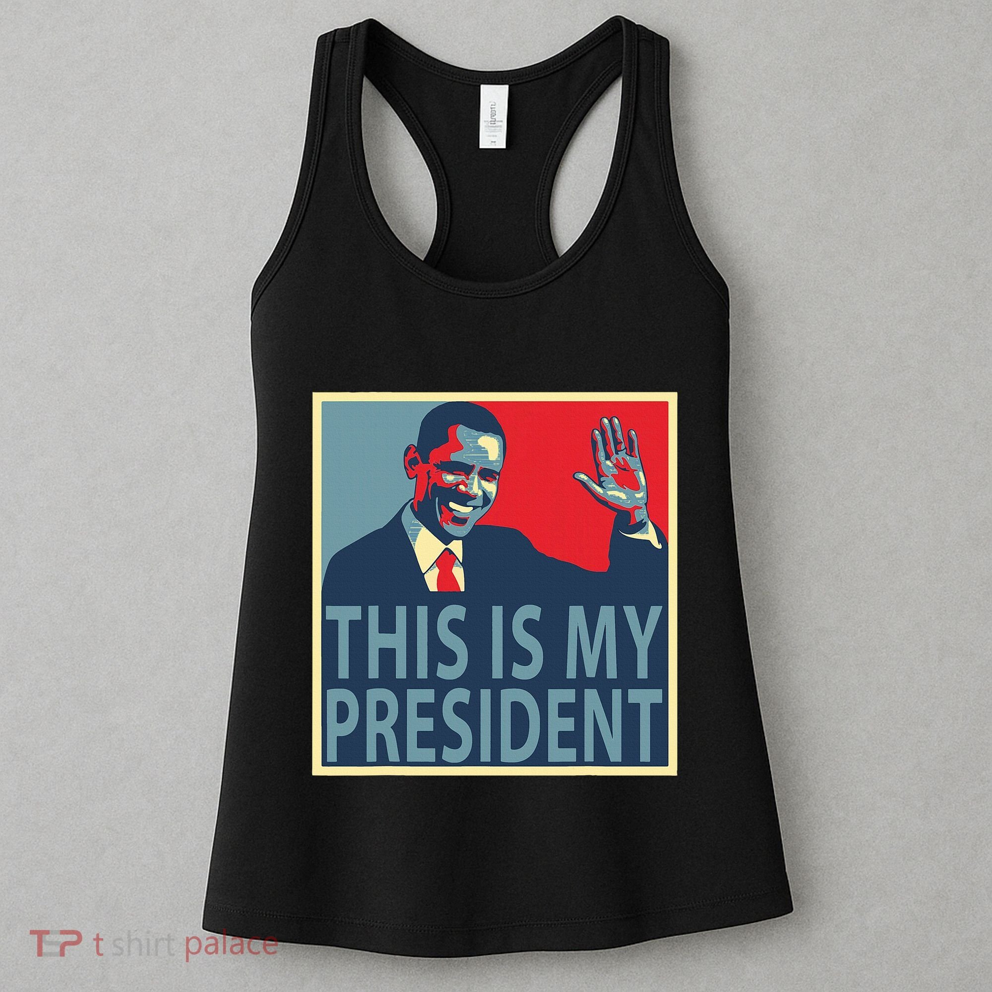 Barack Obama Is My President Women's Tank Top