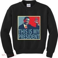 Barack Obama Is My President Kids Sweatshirt thumb 0