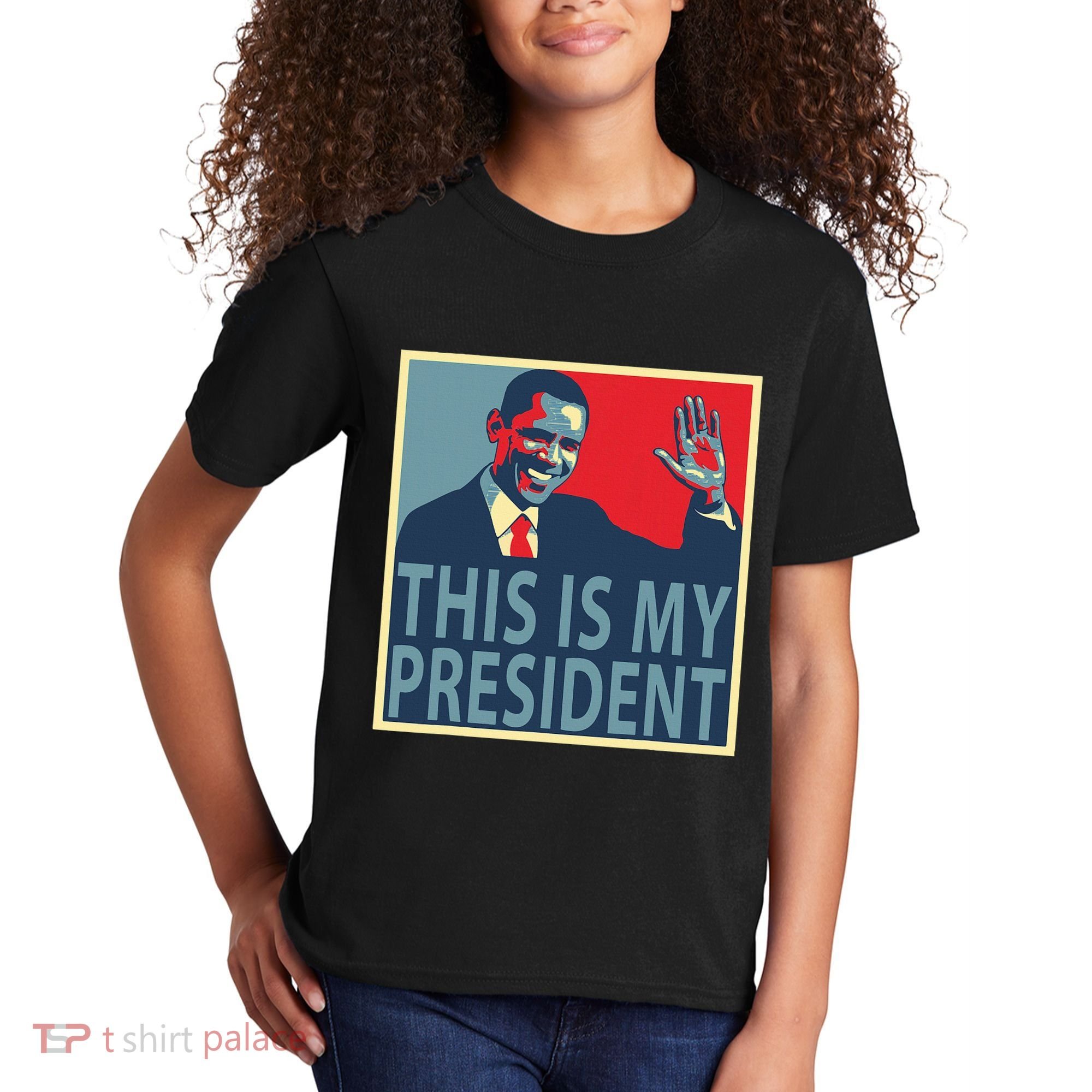 Barack Obama Is My President Kids T-Shirt