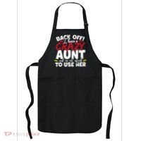 Back Off I Have A Crazy Aunt Nieces Apron thumb 0