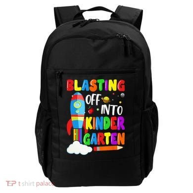 Blasting Off Into Kindergarten Funny Back To School Backpack