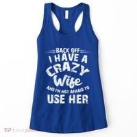 Back Off I Have A Crazy Wife Gift Women's Tank Top thumb 0
