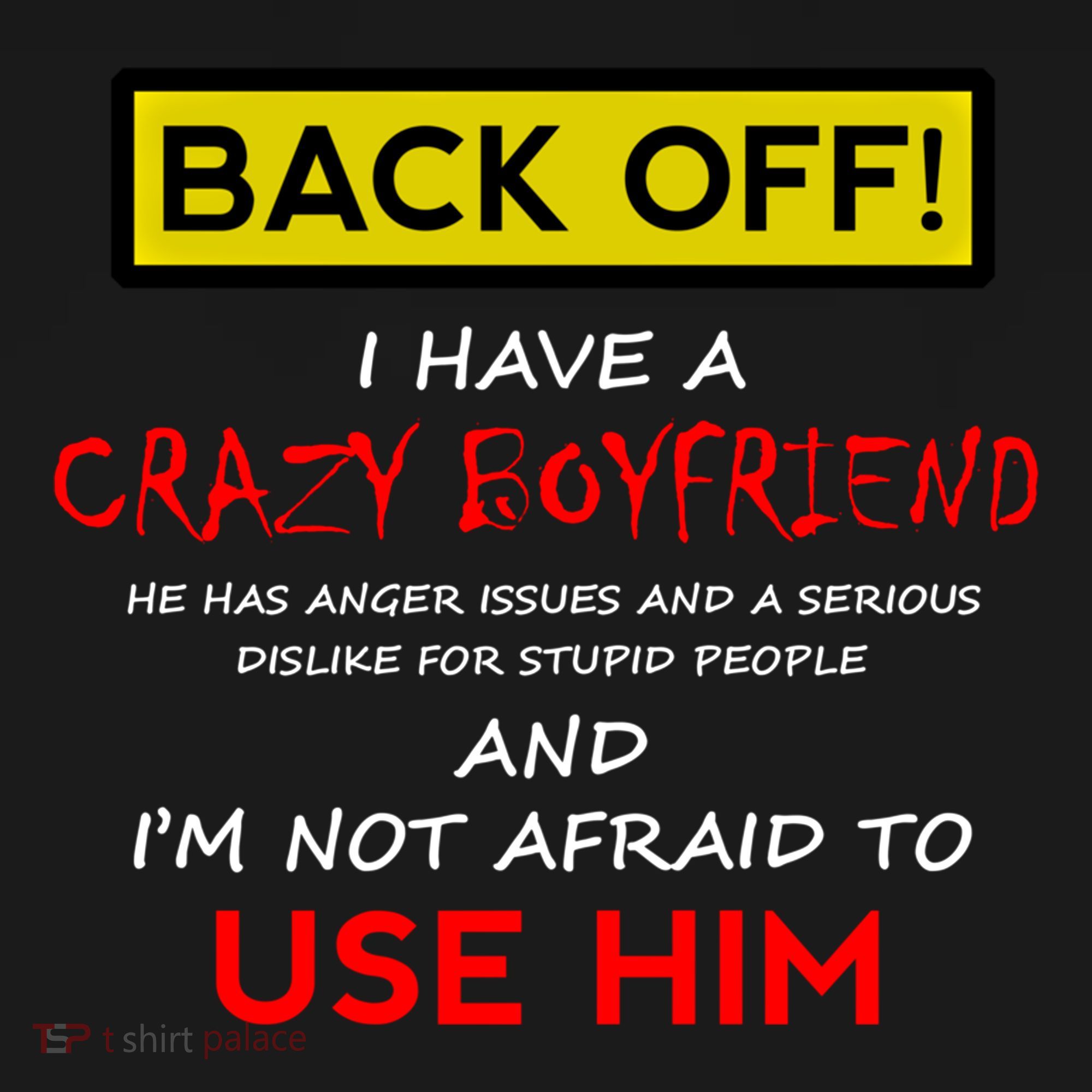 Back Off I Have A Crazy Friend Gift Friend Women's Hoodie