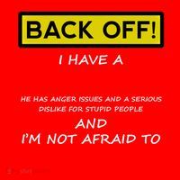 Back Off I Have A Crazy Friend Gift Friend Santa Hat thumb 1
