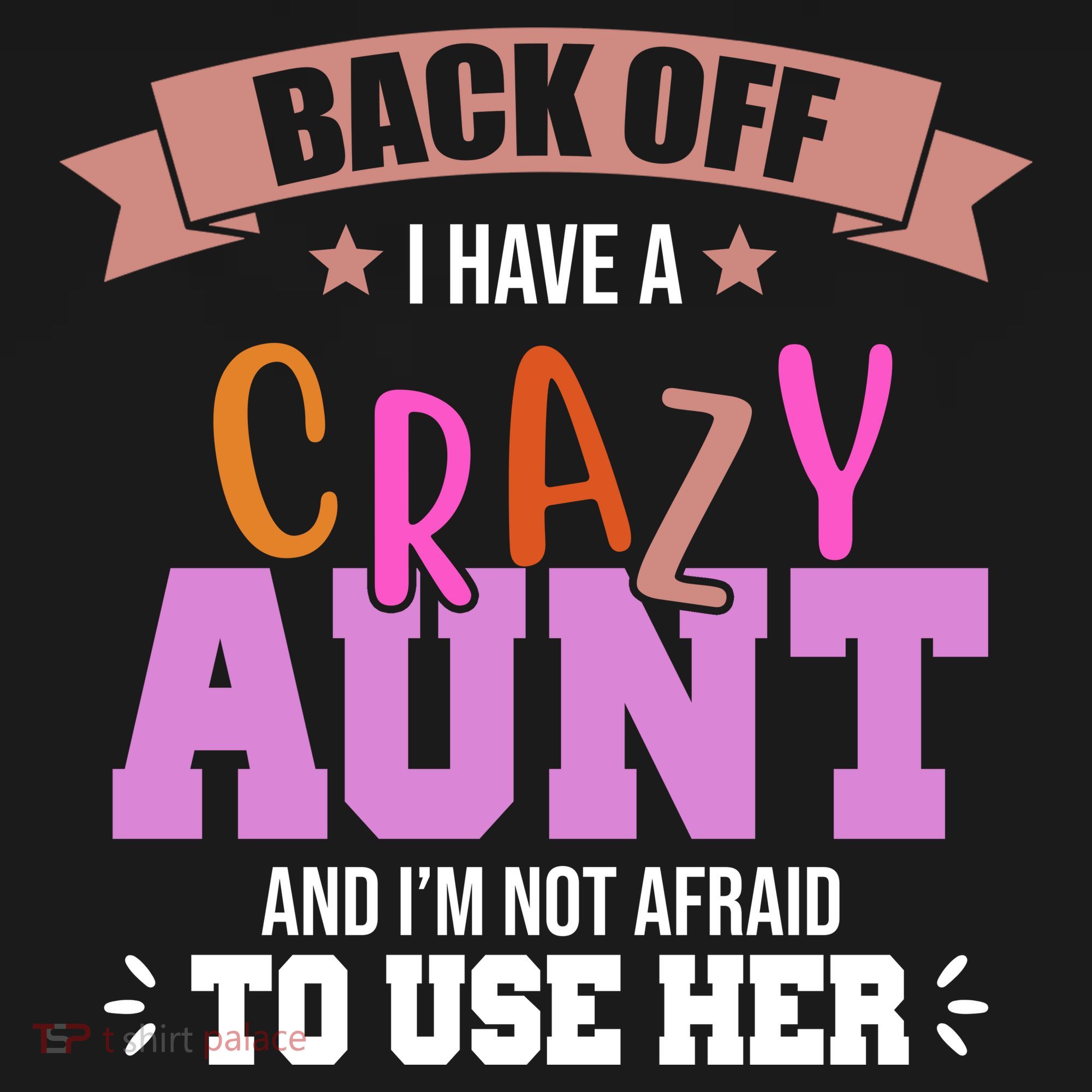 Back Off I Have A Crazy Aunt And I'm Not Afraid To Use Her Funny Mousepad