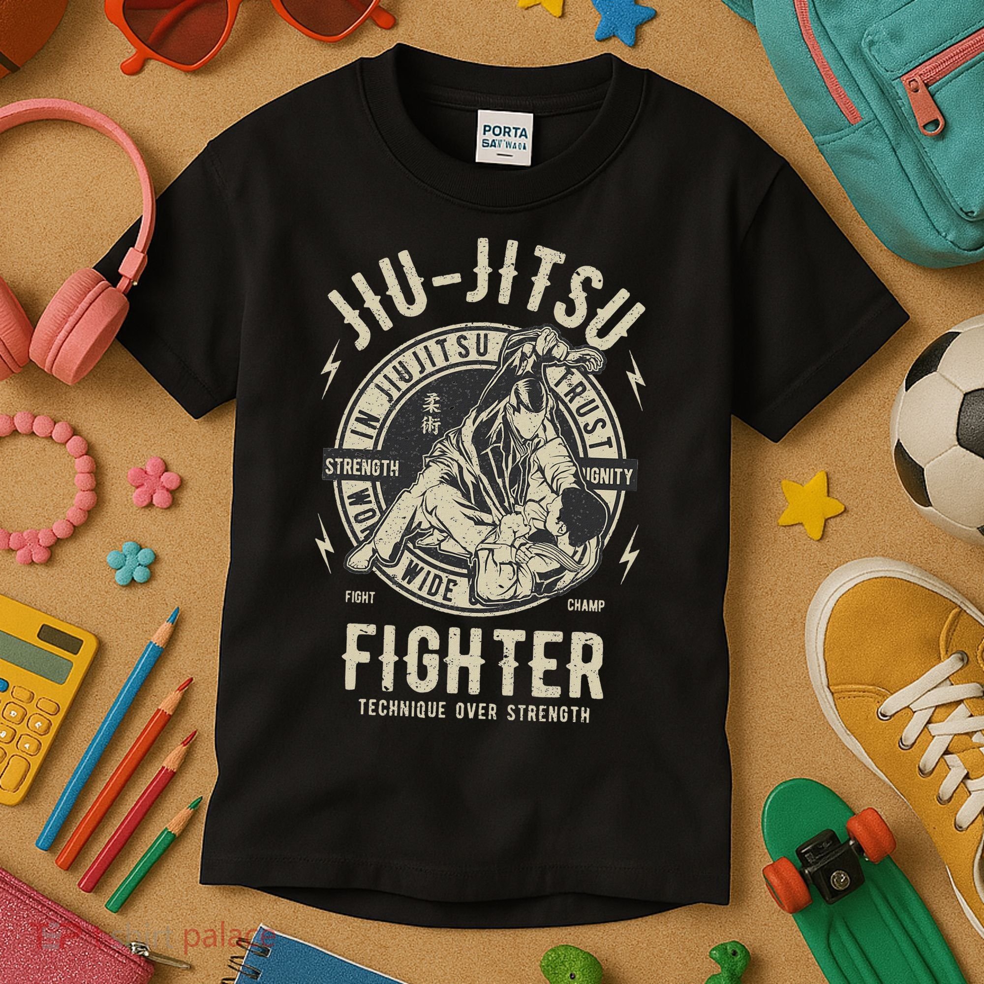 Bjj Outfit Jui Jujitsu Brazilian Jiu Jitsu Kids T-Shirt