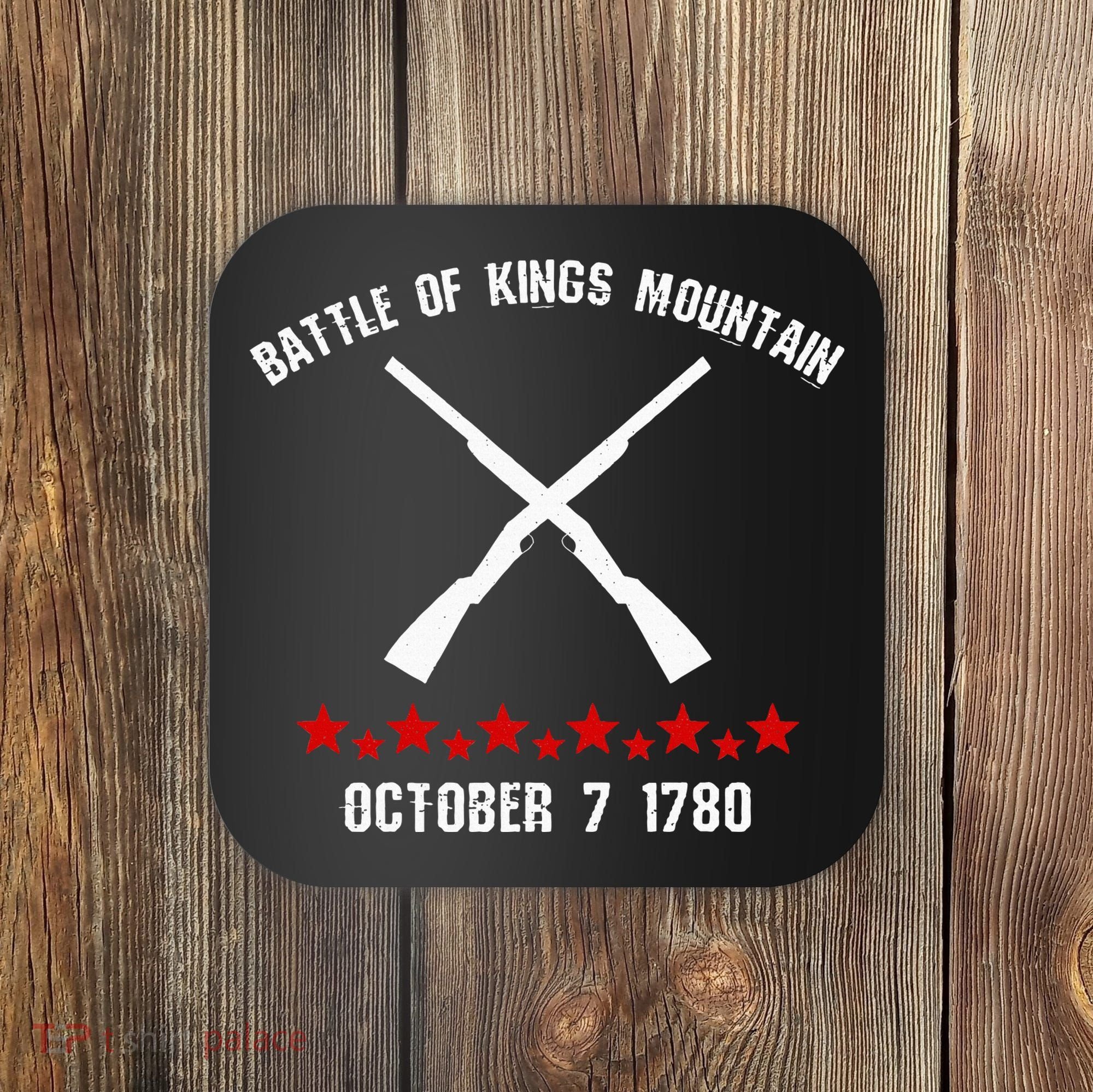 Battle Of Kings Mountain Revolutionary War 1780 Reenactor Coaster