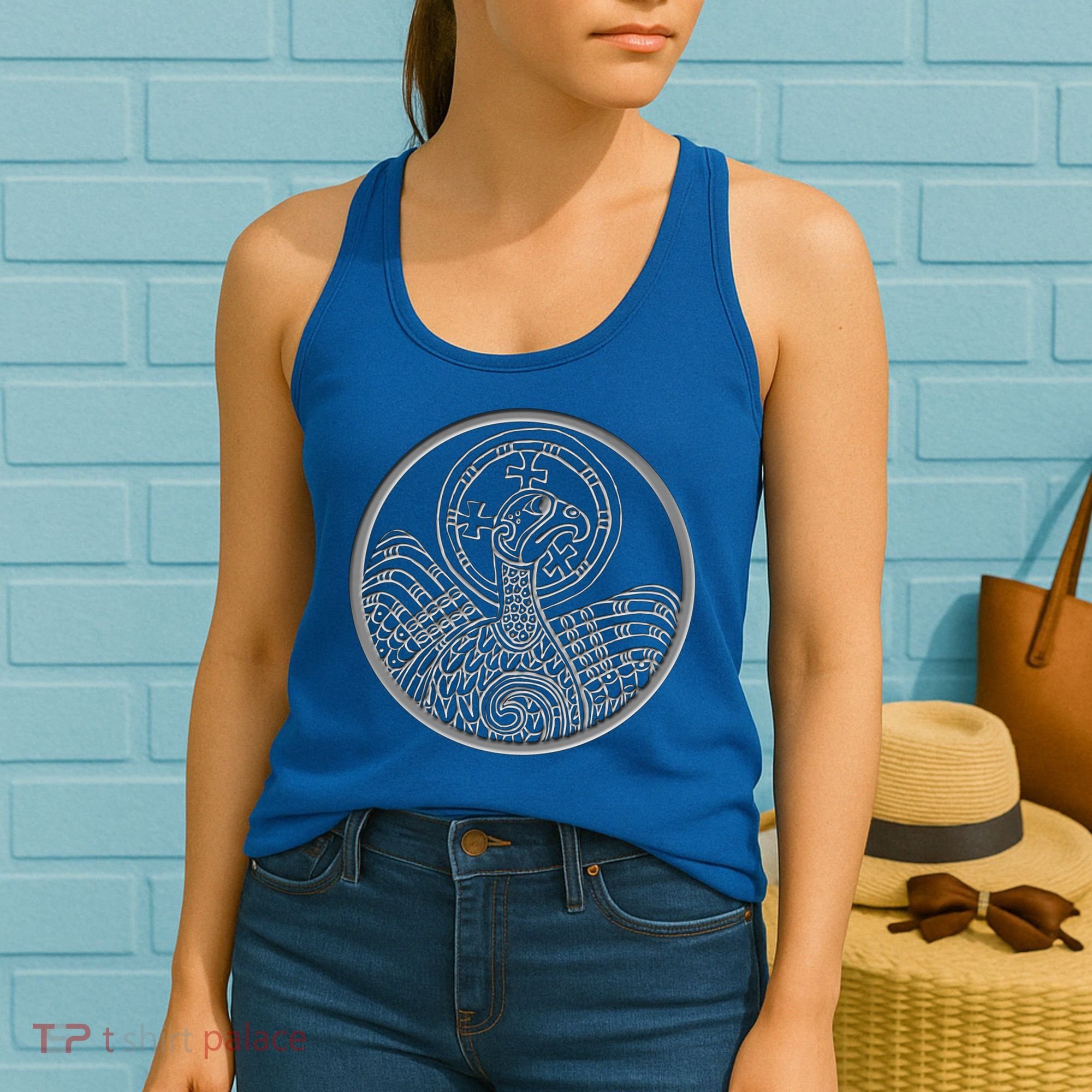 Book Of Kells Legend For St Patrick's Day Irish Celtic Knot Gift Women's Tank Top