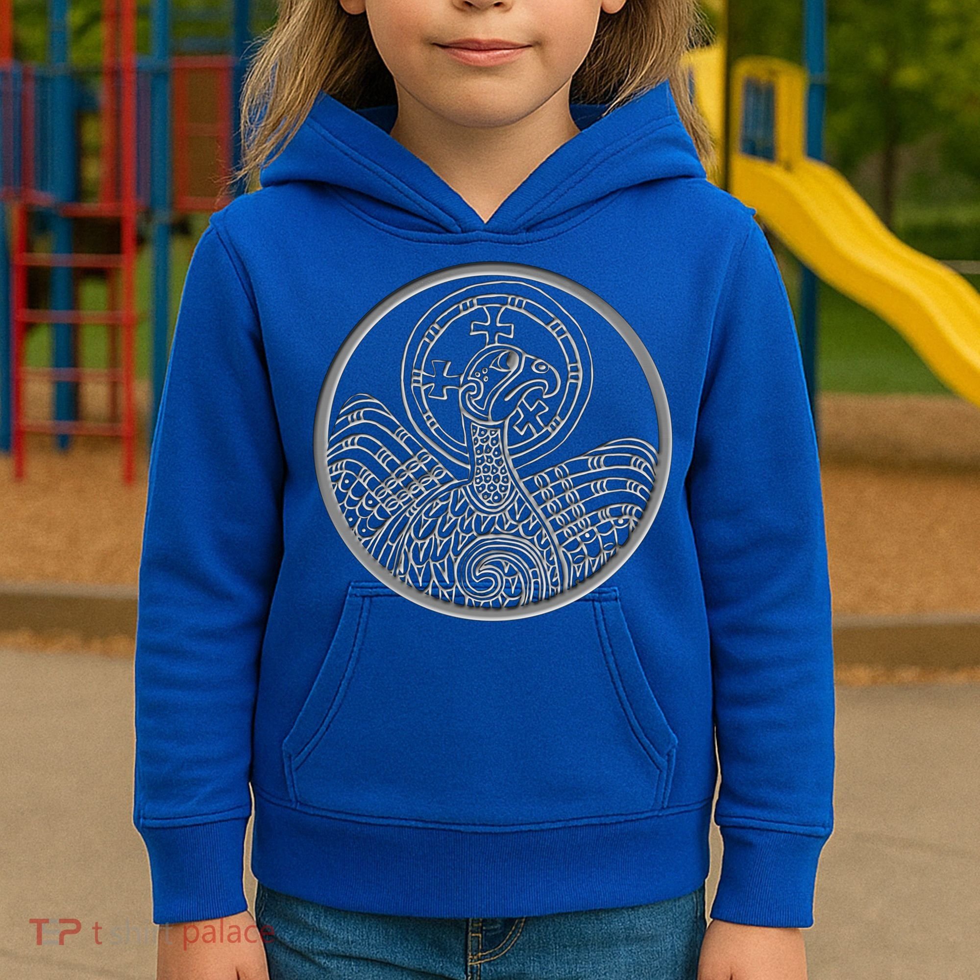 Book Of Kells Legend For St Patrick's Day Irish Celtic Knot Gift Kids Hoodie