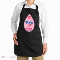 Baby Oil Lazy Funny Costume Ideas Apron thumb 2