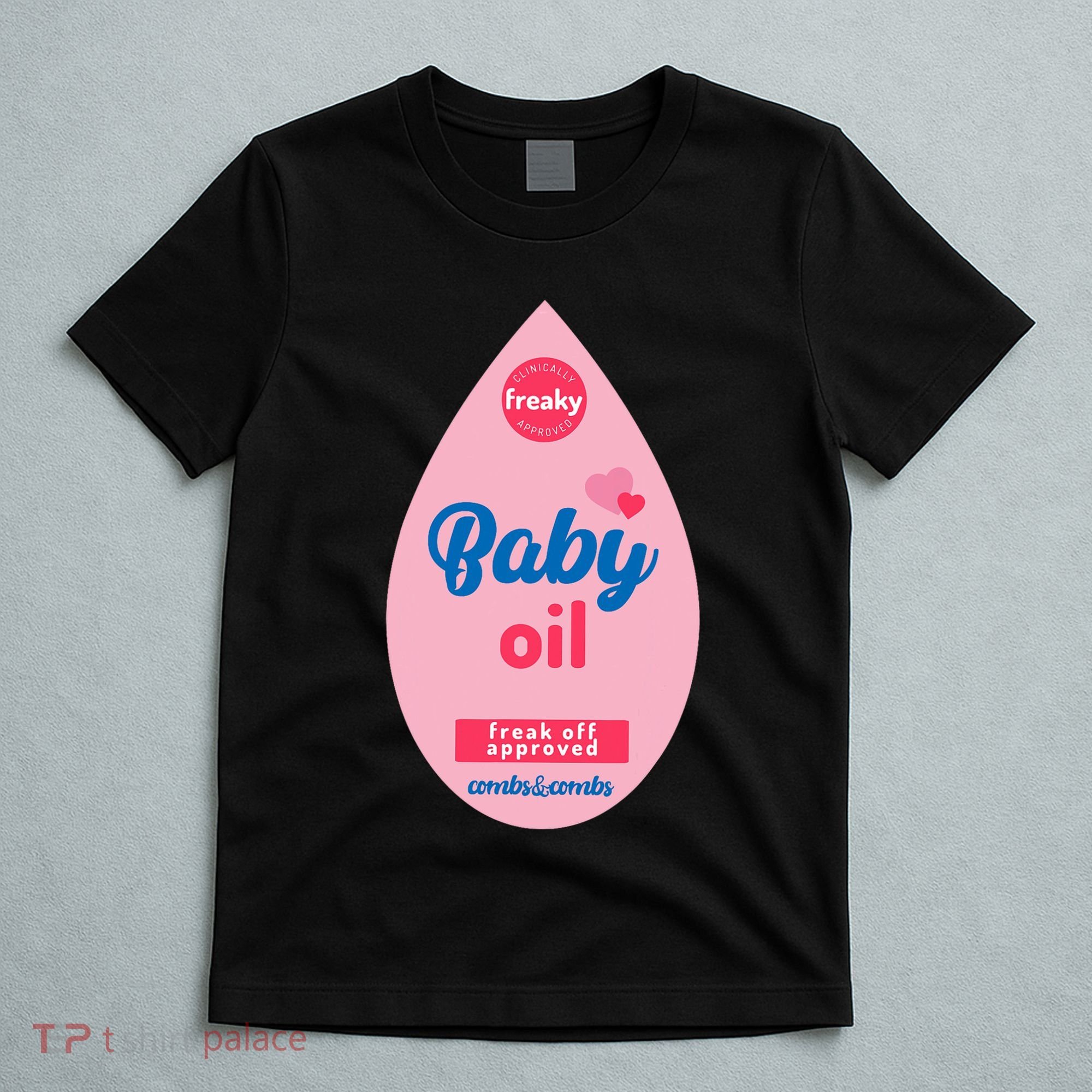 Baby Oil Lazy Funny Costume Ideas T-Shirt