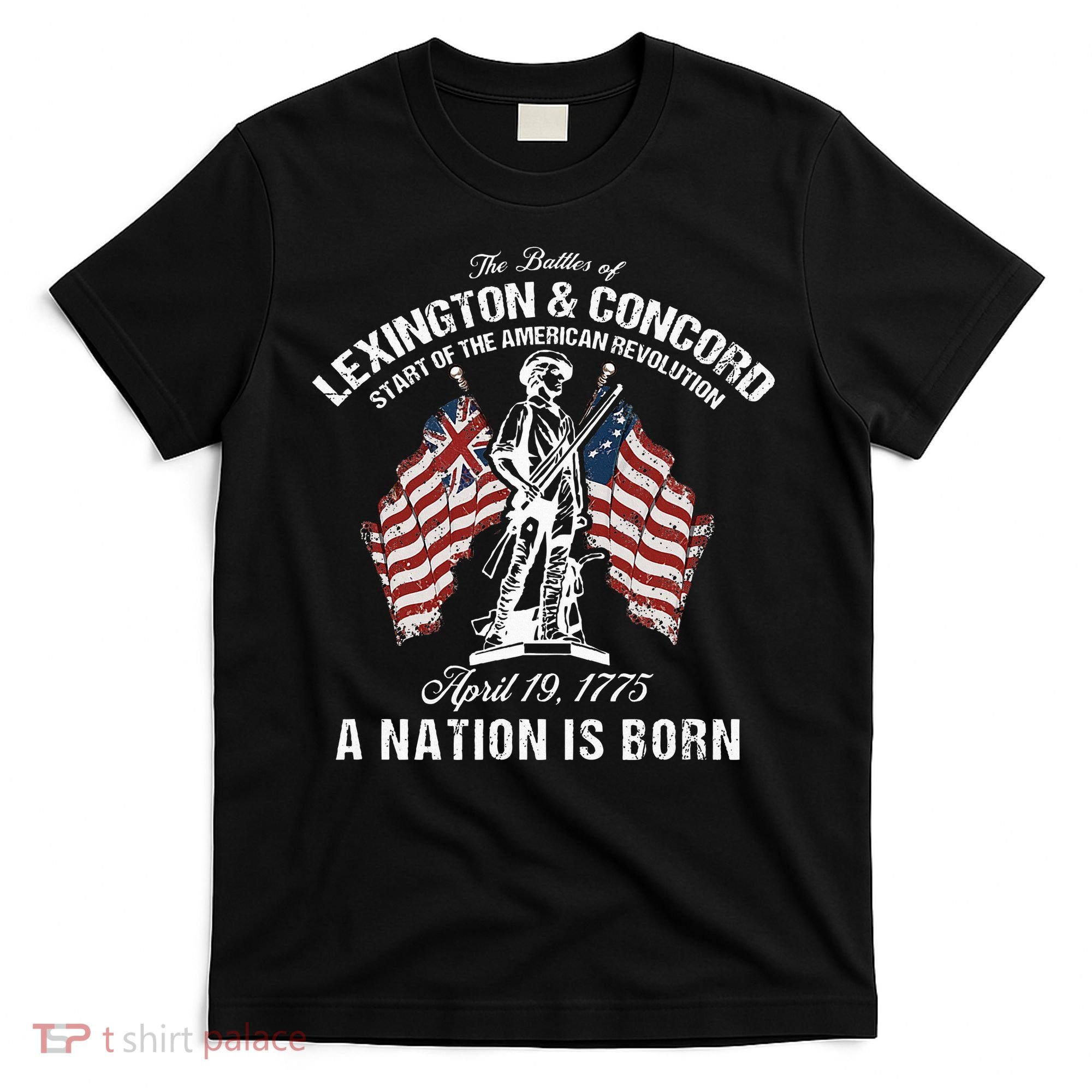 Battle Of Lexington And Concord American Revolution History T-Shirt