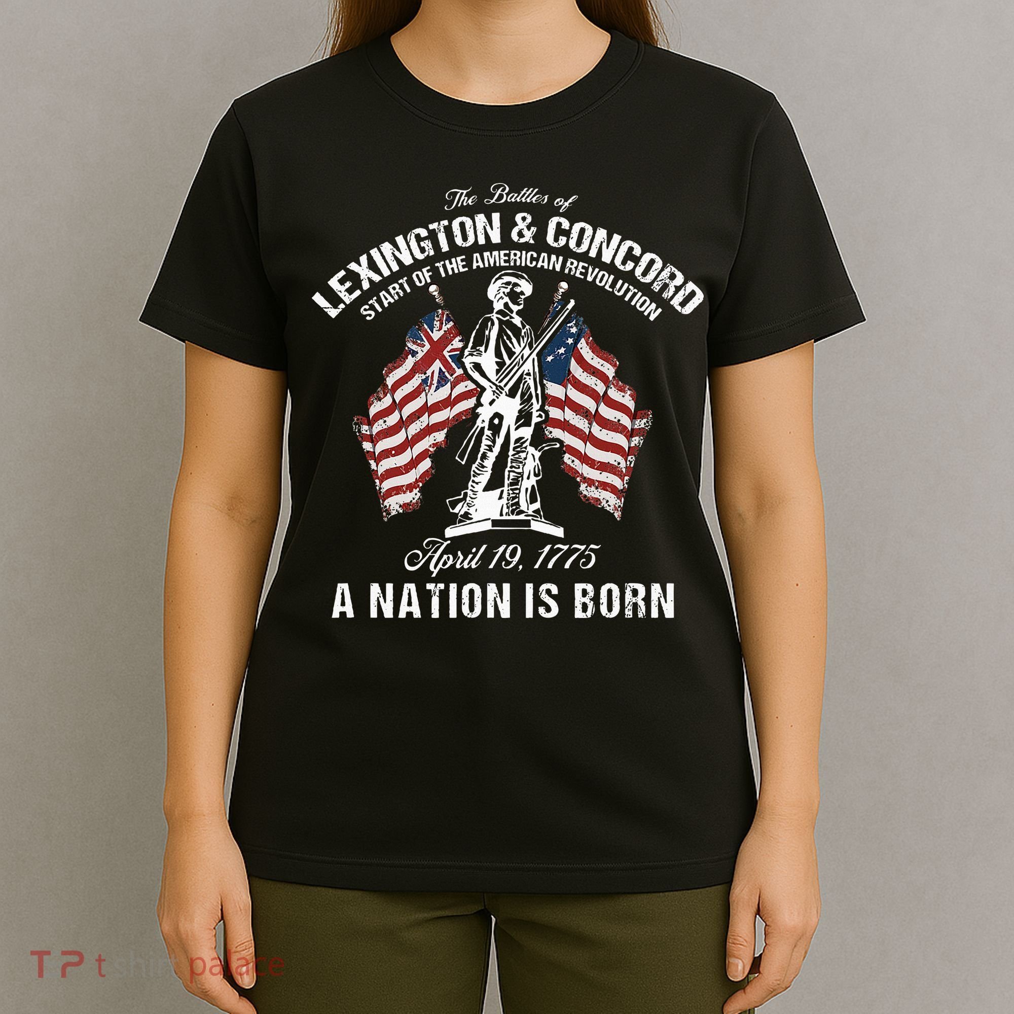 Battle Of Lexington And Concord American Revolution History T-Shirt