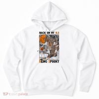 Back on my BS being spooky boo skeleton pumpkin Halloween  Hoodie thumb 0