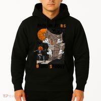 Back On My BS Being Spooky Boo Pumpkin Halloween Hoodie thumb 2