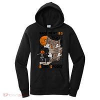 Back On My BS Being Spooky Boo Pumpkin Halloween Women's Hoodie thumb 0