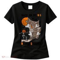 Back On My BS Being Spooky Boo Pumpkin Halloween Women's T-Shirt thumb 0