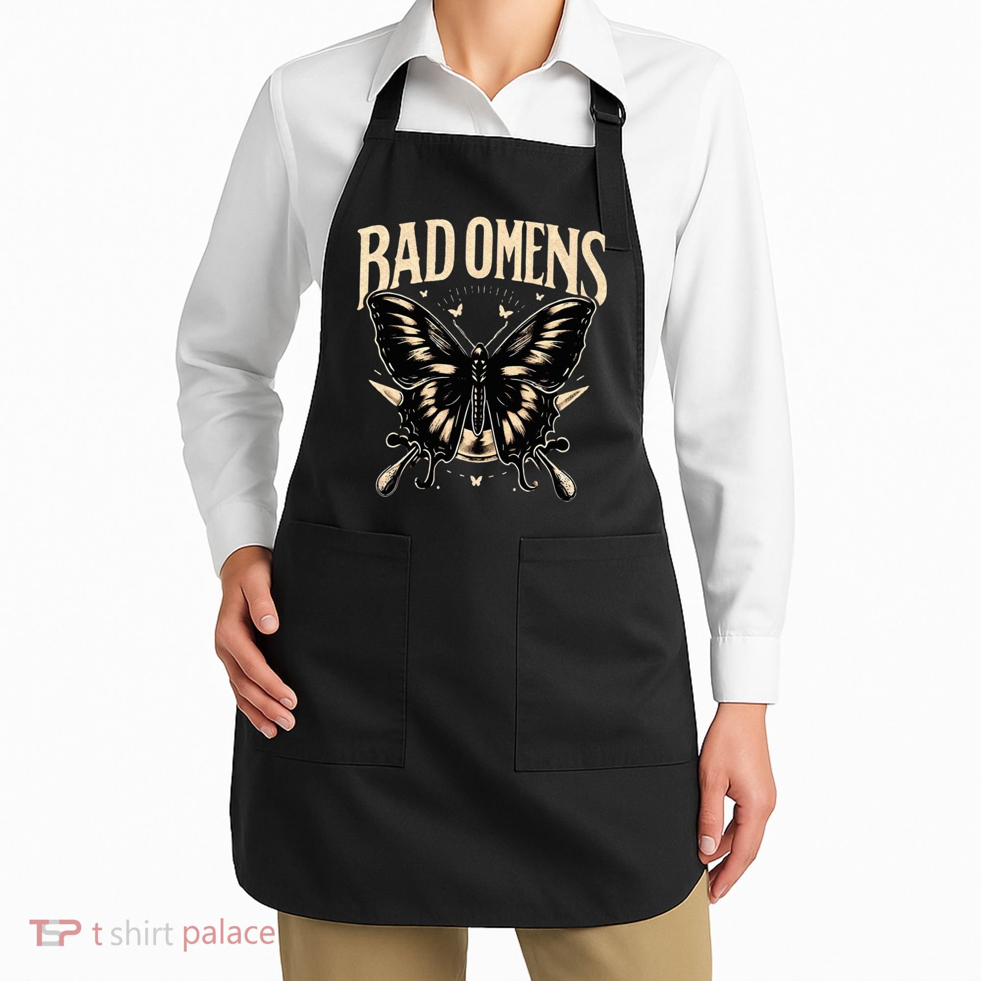B.Ad Omens Moth Apron
