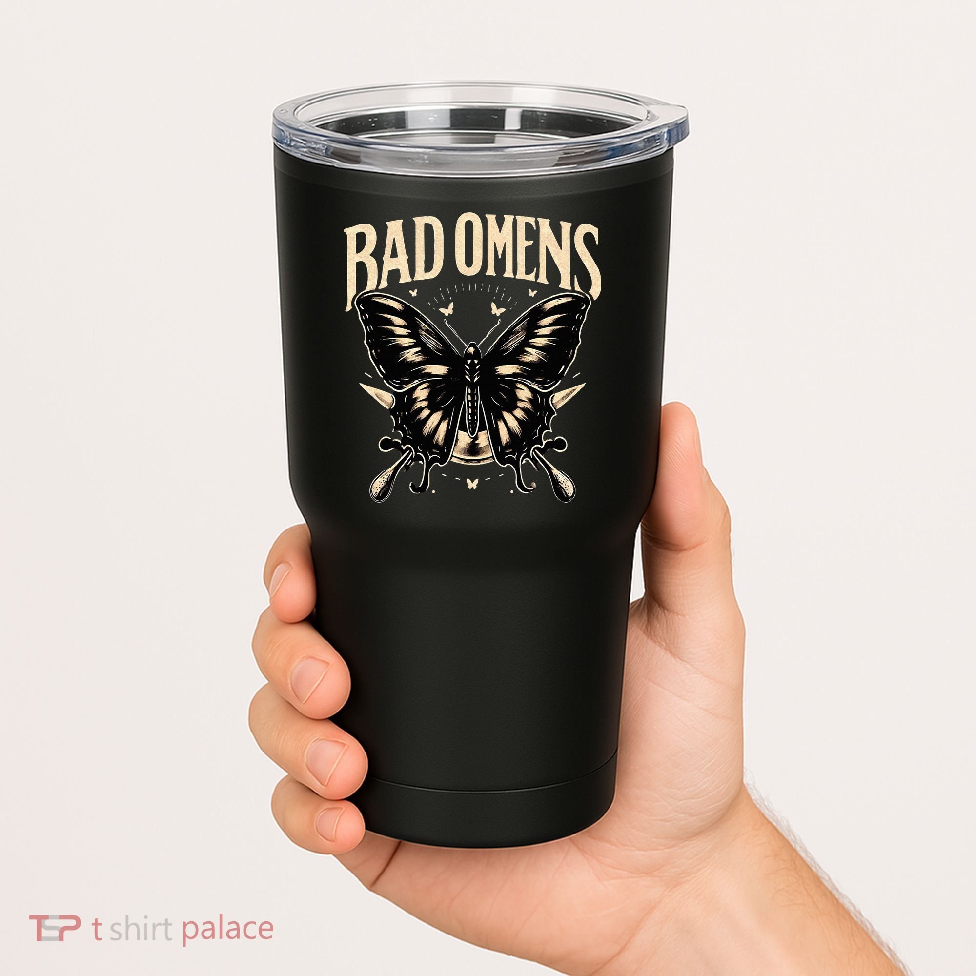 B.Ad Omens Moth Tumbler