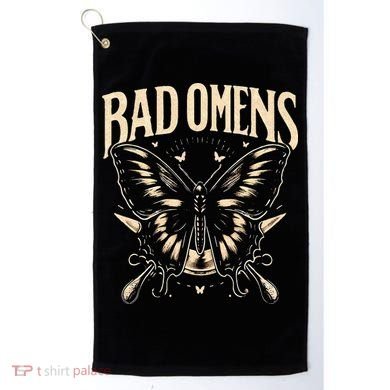 B.Ad Omens Moth Golf Towel