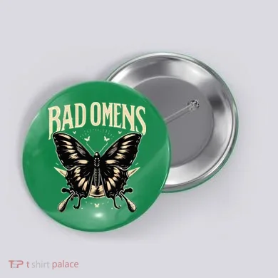 B.Ad Omens Moth Button