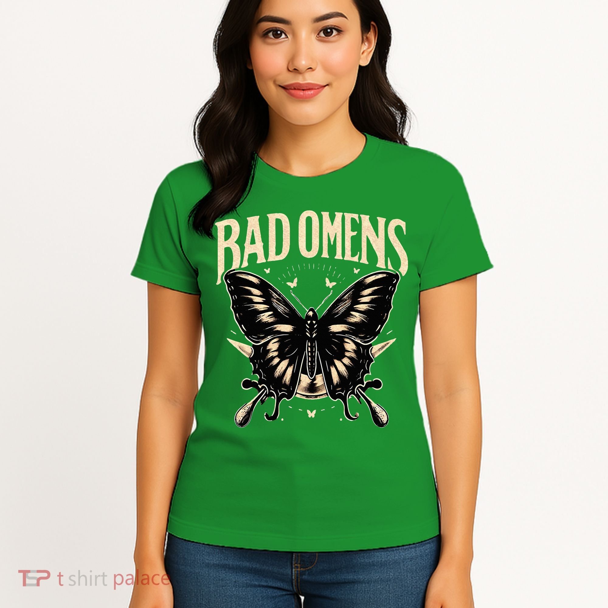 B.Ad Omens Moth Women's T-Shirt