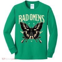 B.Ad Omens Moth Kids Long Sleeve Shirt thumb 0