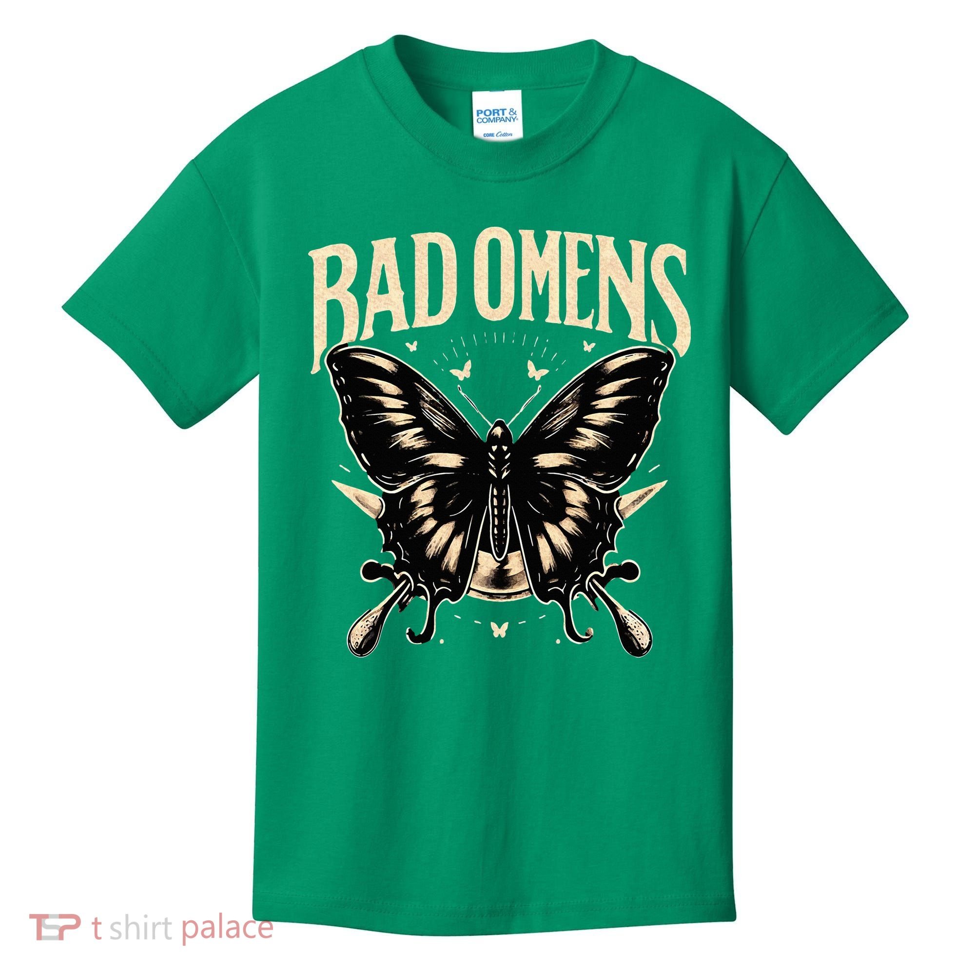 B.Ad Omens Moth Kids T-Shirt