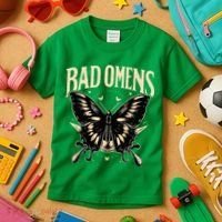 B.Ad Omens Moth Kids T-Shirt thumb 3