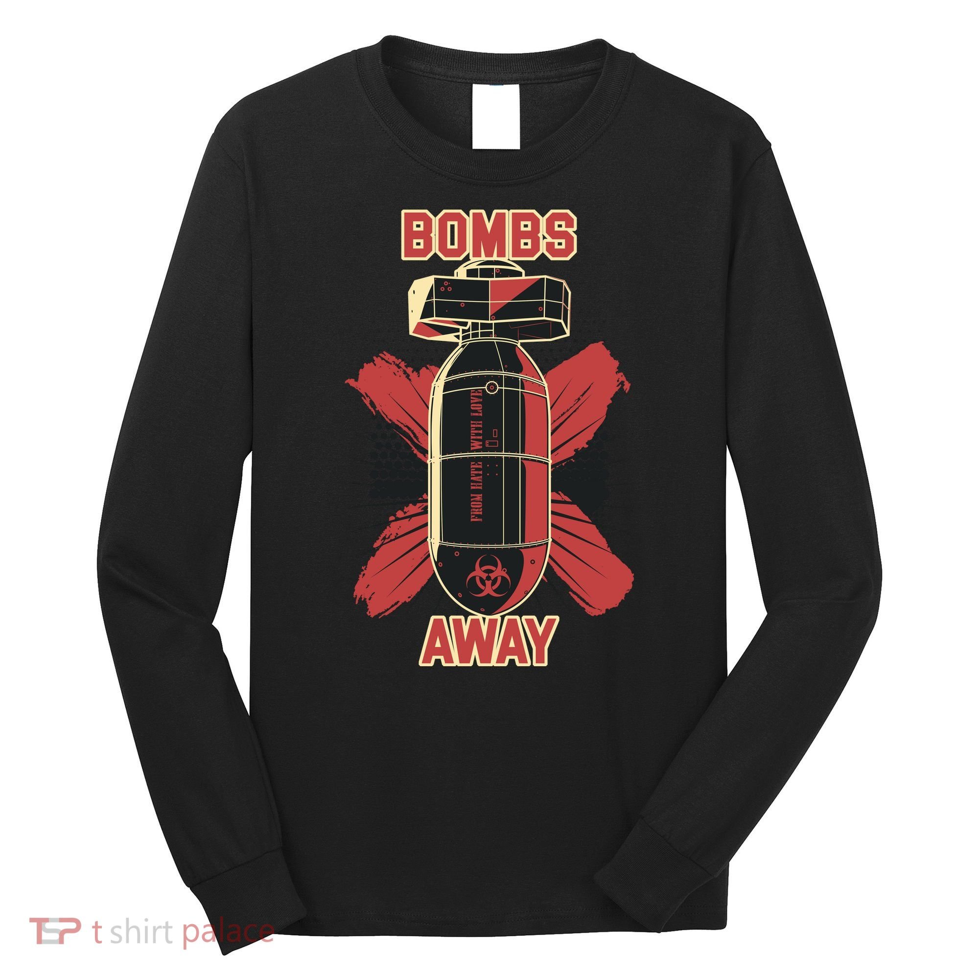 Bombs Away Trash Polka Long Sleeve Shirt