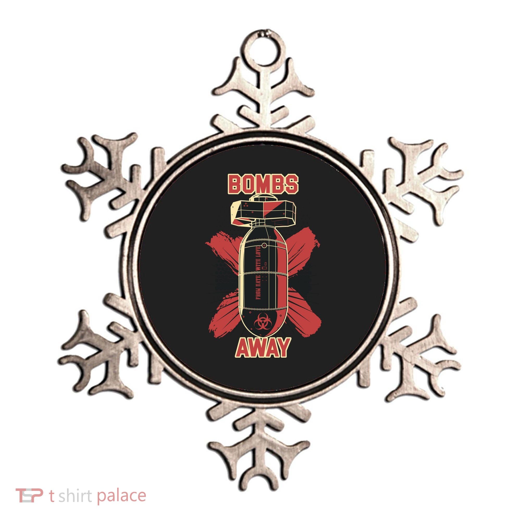 Bombs Away Trash Polka Ornament