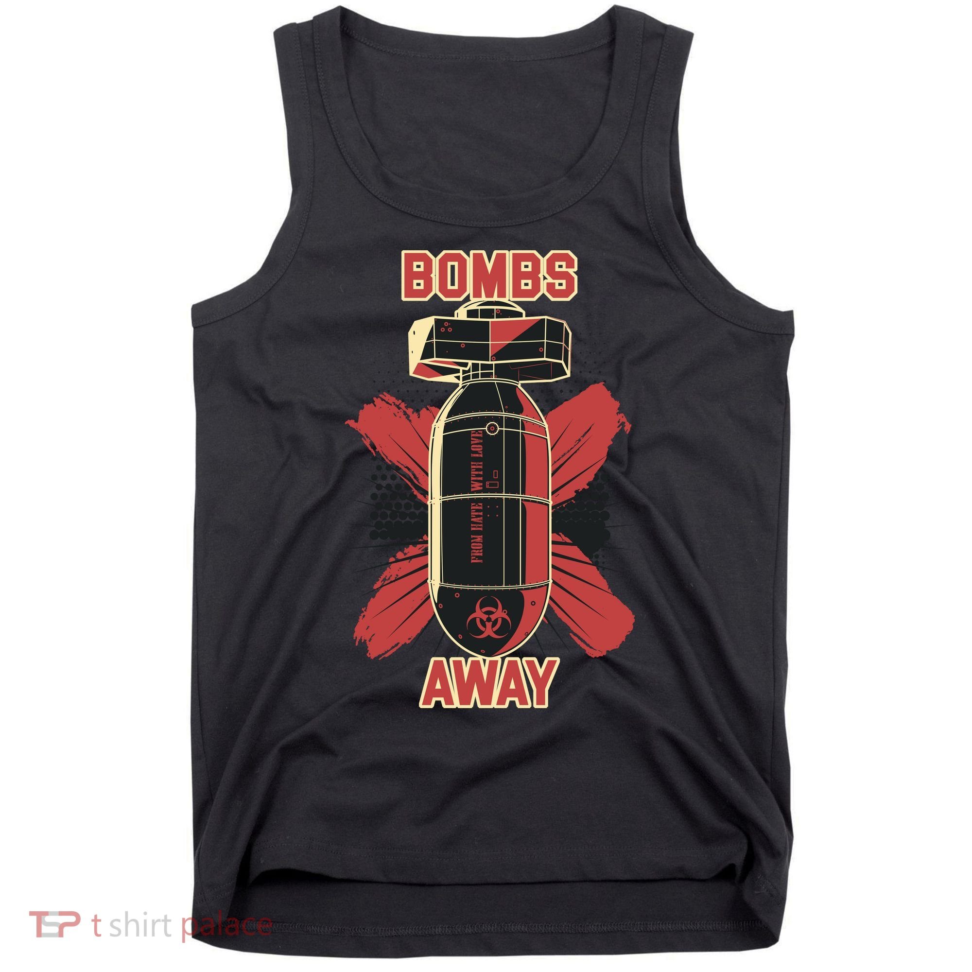 Bombs Away Trash Polka Tank Top