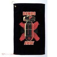 Bombs Away Trash Polka Golf Towel thumb 0