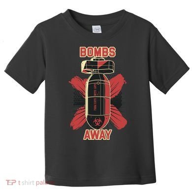 Bombs Away Trash Polka Toddler T-Shirt
