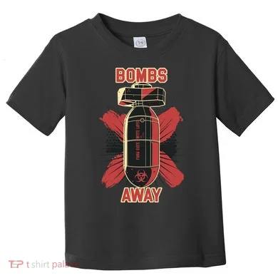 Bombs Away Trash Polka Toddler T-Shirt