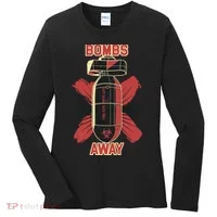 Bombs Away Trash Polka Women's Long Sleeve Shirt thumb 0