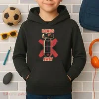 Bombs Away Trash Polka Kids Hoodie thumb 2