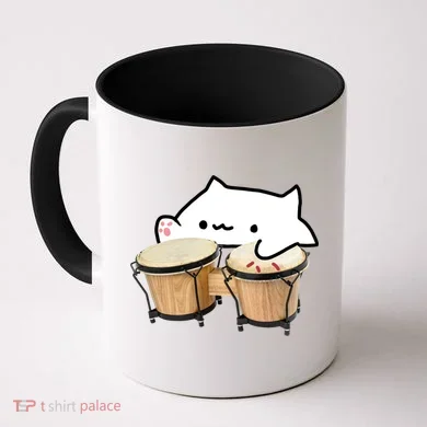 Bongo Cat Coffee Mug