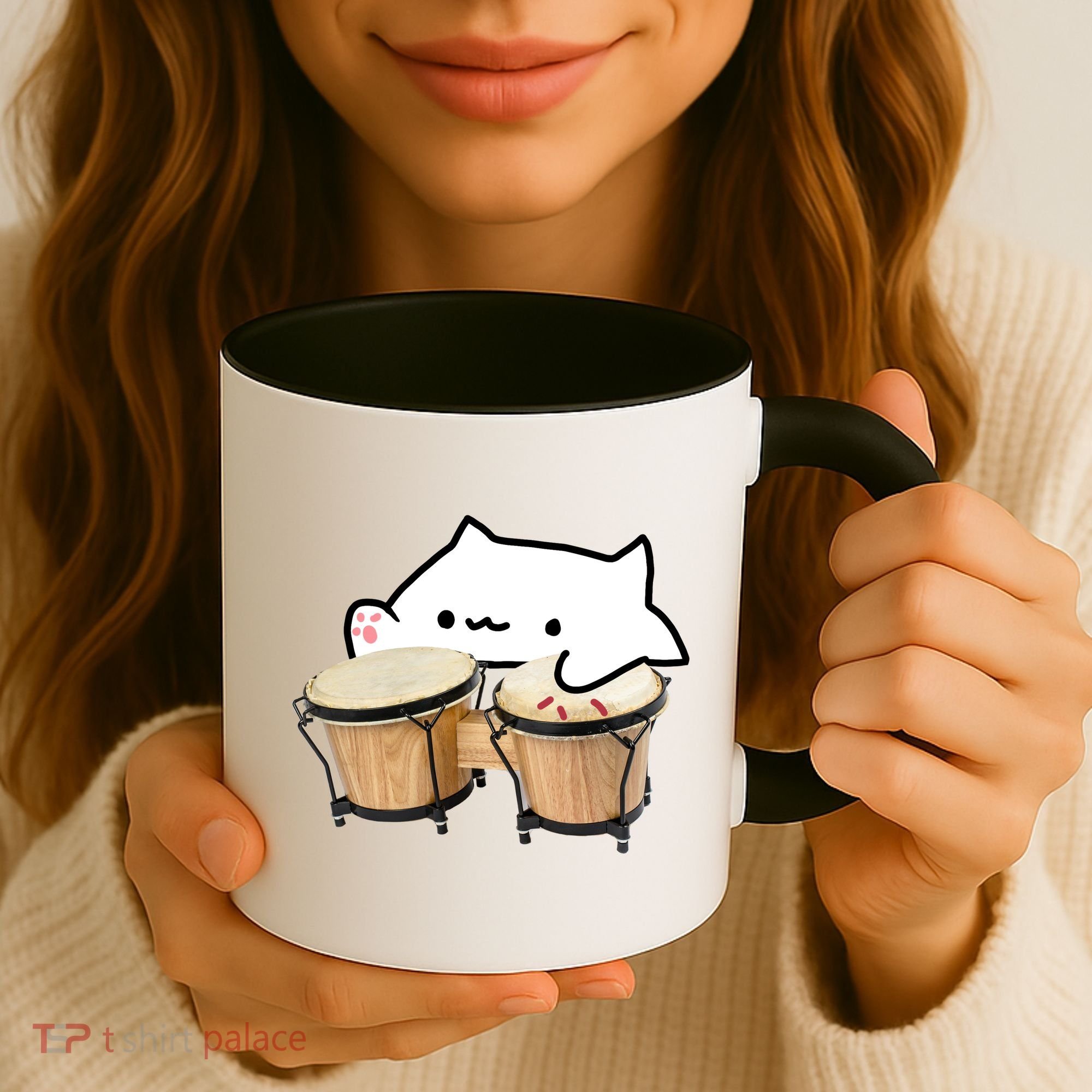 Bongo Cat Coffee Mug