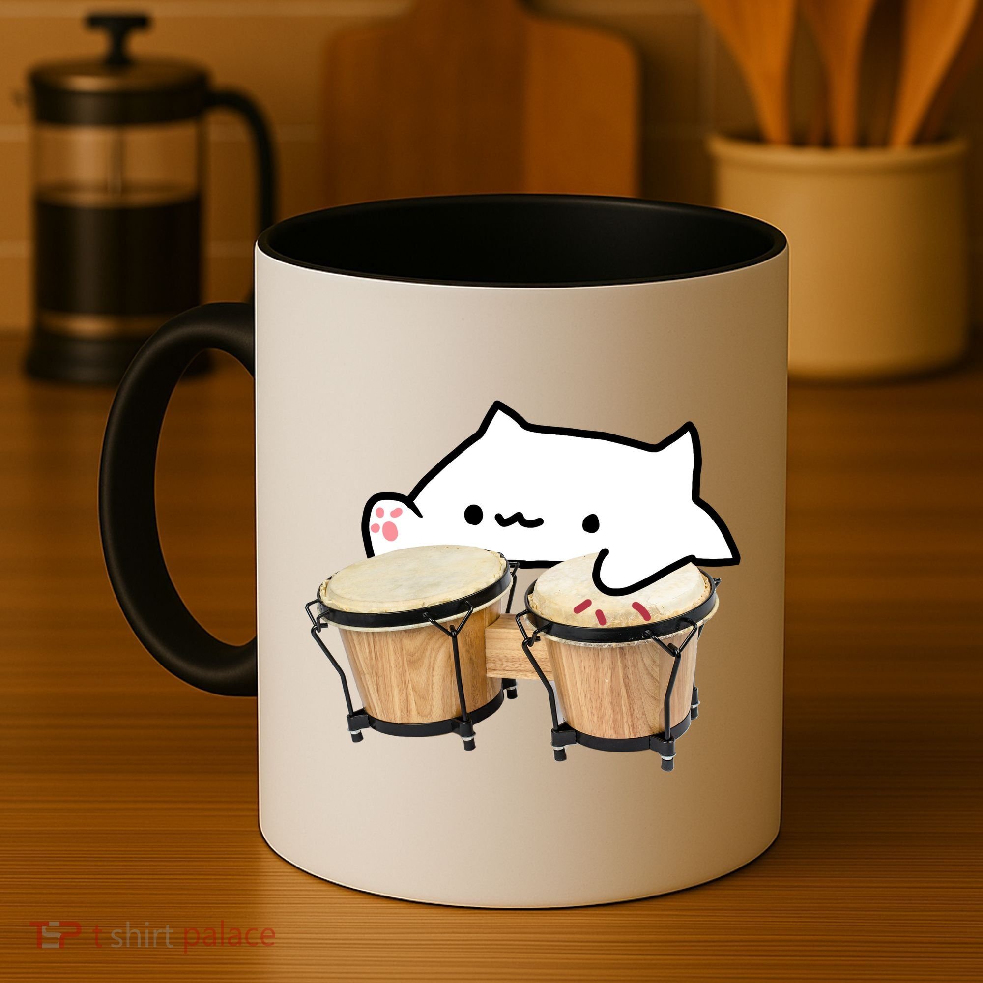 Bongo Cat Coffee Mug