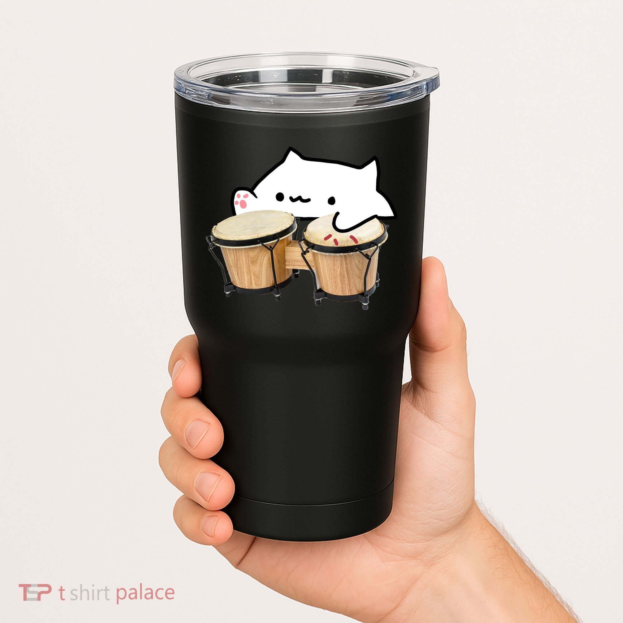 Bongo Cat Tumbler