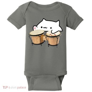 Bongo Cat Baby Bodysuit