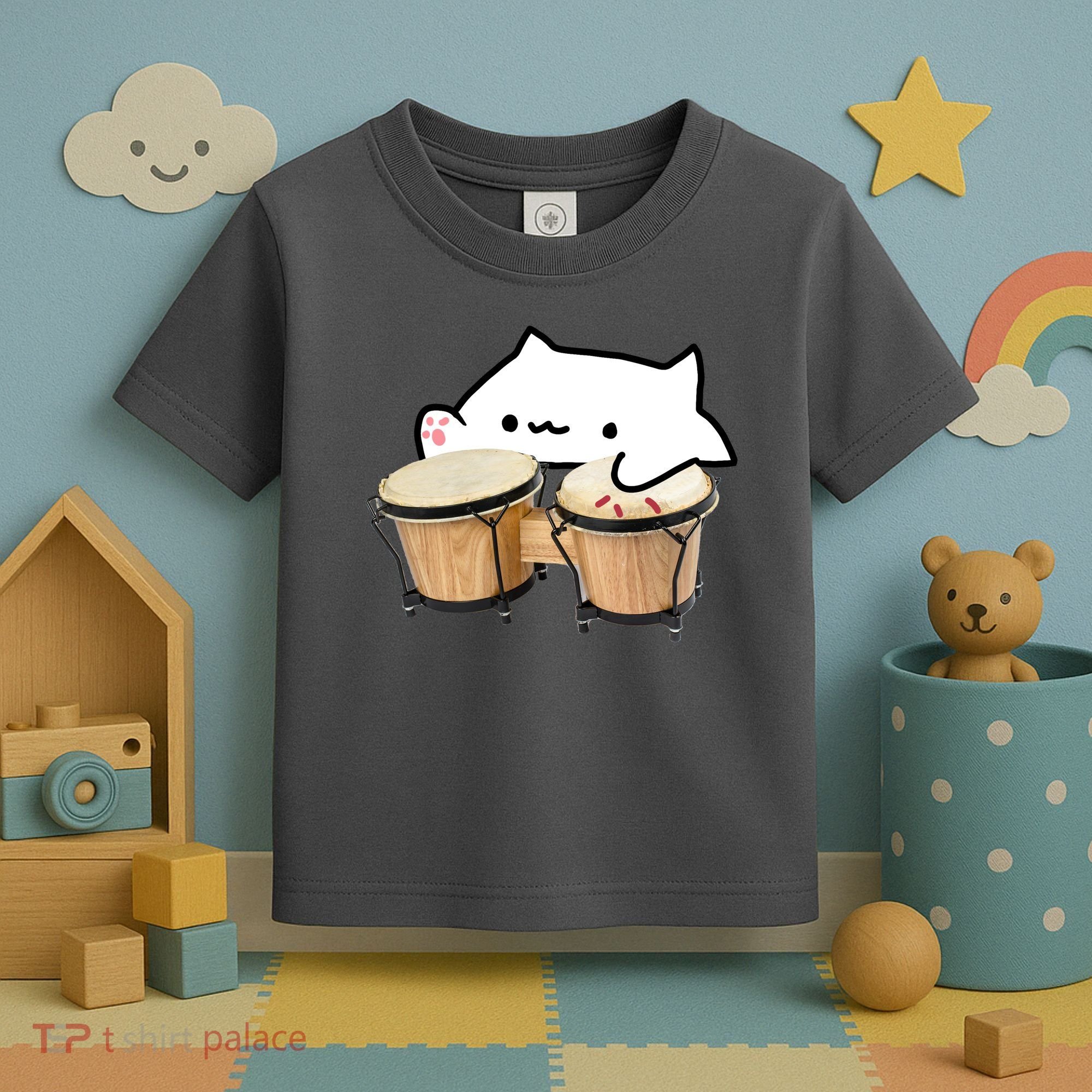 Bongo Cat Toddler T-Shirt