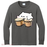 Bongo Cat Kids Long Sleeve Shirt thumb 0